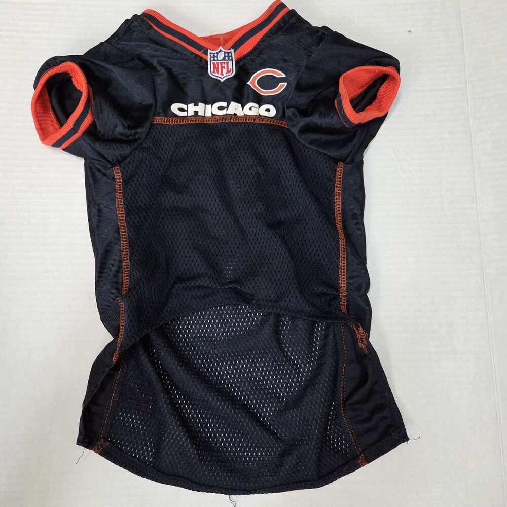 Pets First NFL Raglan Mesh Jersey Pet Dog Jersey Chicago Bears Football